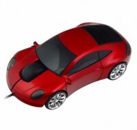 Мышь сувенирная CBR MF-500 Lazaro Red, 800dpi, игр.автомобиль, подсветка, кабель 1,4м, USB